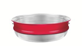 Cozi Vapore Duo Color em Aço Inox - Tramontina 20cm com alça interna