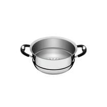 Cozi-Vapore Tramontina Duo Silicone em Aço Inox com Alças em Silicone 20 cm 3,1 L