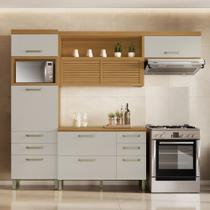 Cozinha 3 Peças Ripado Princesa 100% Mdf
