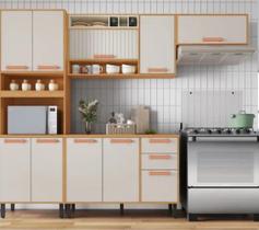 Cozinha 3pçs Nápoles Cinamomo/Off White Cod: 288.207/288.208 Cozinha 3pçs Nápoles Cinamomo/Off White Cod: 288.207/288.208