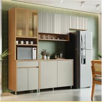 Cozinha 4 Peças 9 Portas 1 Gaveta Nesher Luna 270 cm 100 MDF