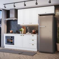 Cozinha 4 Peças Com Módulo De Forno De Embutir Estilo Americana Amy Casa 812
