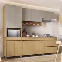 Cozinha 5 Peças 10 Portas 5 Gavetas 270cm 100% Mdf Simone Mendes Cozinha 5 Peças 10 Portas 5 Gavetas 270cm 100% Mdf Simone Mendes