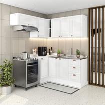 Cozinha 5 Peças com Rodapé Pérola Yescasa Cozinha 5 Peças com Rodapé Pérola Yescasa