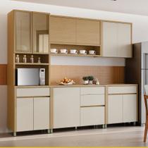 Cozinha 5 Peças Condessa com 11 Portas 5 Gavetas em MDF Nesher