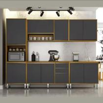 Cozinha 5pcs Eduarda Cinamomo/Grafite Cod: 653.024