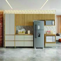Cozinha 6 Peças Nesher Rainha Microondas Forno 100% Mdf Cozinha 6 Peças Nesher Rainha Microondas Forno 100% Mdf