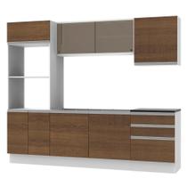 Cozinha Acordes Glamy Armário Torre Balcão MDF Rustic Madesa Cozinha Acordes Glamy Armário Torre Balcão MDF Rustic Madesa