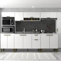 Cozinha Alana 6 Pecas 12 Portas 1 Gaveta Branco Cozinha Alana 6 Pecas 12 Portas 1 Gaveta Branco