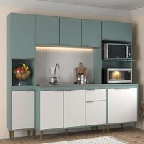 Cozinha Armário Modulado 4 Peças 213 Cm Jade