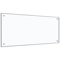 Cozinha Backsplash VidaXL Vidro Temperado Transparente 90x40cm