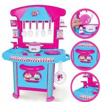 Cozinha Barbie Chef com Diversos Acessórios - Cotiplás