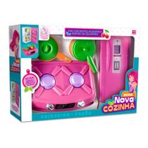 Cozinha Brinquedo Infantil Geladeira com Fogão Panelas Kids
