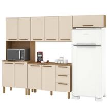 Cozinha Clarice Paneleiro Amêndoa Off White Cozinha Clarice Paneleiro Amêndoa Off White