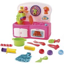Cozinha com Massinha de Modelar - Kitchen Massa - Divertoys - PINK Cozinha com Massinha de Modelar - Kitchen Massa - Divertoys - PINK