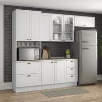Cozinha Compacta 04 Peças com Aéreo Basculante Americana Henn Cozinha Compacta 04 Peças com Aéreo Basculante Americana Henn