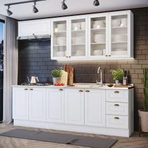 Cozinha Compacta 06 Peças Branco Cozinha Compacta 06 Peças Branco