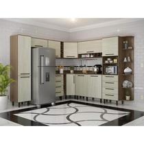 Cozinha Compacta 12 Peças 10 Portas 8 Gavetas Evolution Plus