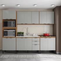 Cozinha Compacta 14 Portas Firenze sem Tampo Demóbile Cozinha Compacta 14 Portas Firenze sem Tampo Demóbile