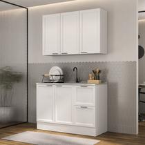 Cozinha Compacta 2 Peças 1 Aéreo 1 Balcão Soho CabeCasa MadeiraOriginals