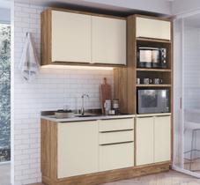 Cozinha Compacta 3 Peças 6 Portas Viena Cozinha Compacta 3 Peças 6 Portas Viena
