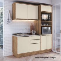 Cozinha Compacta 3 Peças 6 Portas Viena