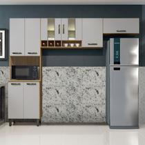 Cozinha Compacta 3 Peças 8 Portas Zafira Valdemóveis