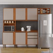 Cozinha Compacta 4 Peças 5 Portas 2 Gavetas Pérola