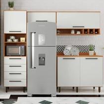 Cozinha Compacta 4 Peças 5 Portas 4 Gavetas Evolution Plus