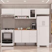 Cozinha Compacta 4 Peças 8 Portas 2 Gavetas Bella