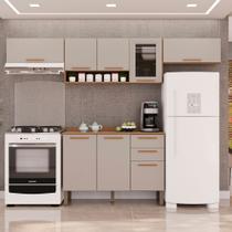 Cozinha Compacta 4 Peças 8 Portas 2 Gavetas Bella