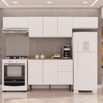 Cozinha Compacta 4 Peças 8 Portas 2 Gavetas Bella