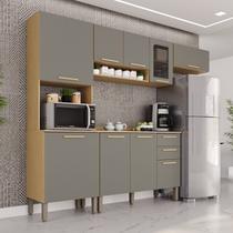Cozinha Compacta 4 Peças 9 Portas 2 Gavetas Bella