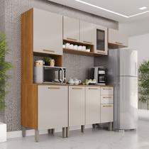 Cozinha Compacta 4 Peças 9 Portas 2 Gavetas Bella