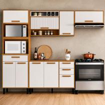 Cozinha Compacta 4 Peças 9 Portas 3 Gavetas com Tampo Itatiaia Napoles Cozinha Compacta 4 Peças 9 Portas 3 Gavetas com Tampo Itatiaia Napoles