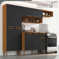 Cozinha Compacta 4 Peças 9 Portas Liz - Espresso Móveis