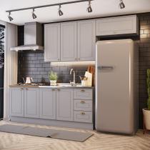 Cozinha Compacta 4 Peças com Aéreo 3 Portas Amy Casa 812