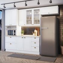Cozinha Compacta 4 Peças Com Aéreo Basculante Amy Casa 812