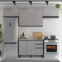 Cozinha Compacta 4 Peças com Aéreos e Balcão Ketlin Henn