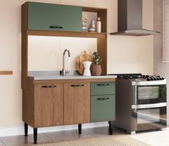 Cozinha Compacta 4 Portas 1 Gaveta 1 Nicho Katy Cozinha Compacta 4 Portas 1 Gaveta 1 Nicho Katy