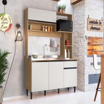 Cozinha Compacta 4 Portas 1 Gaveta Carol - Delmarco Móveis
