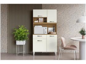 Cozinha Compacta 4 Portas 1 Gaveta Roma Aramóveis