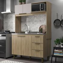 Cozinha Compacta 4 Portas 3 Gavetas Sofia J Carvalho Cozinha Compacta 4 Portas 3 Gavetas Sofia J Carvalho