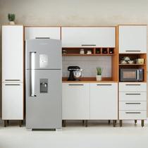 Cozinha Compacta 5 Peças 7 Portas 4 Gavetas Evolution Plus Cozinha Compacta 5 Peças 7 Portas 4 Gavetas Evolution Plus
