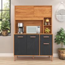 Cozinha Compacta 5 Portas 174cm X 120cm Pérola Cozinha Compacta 5 Portas 174cm X 120cm Pérola