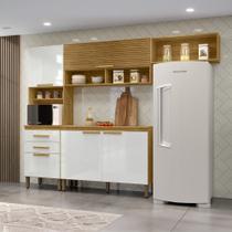 Cozinha Compacta 5 Portas 2 Gavetas Sara - MX Móveis Cozinha Compacta 5 Portas 2 Gavetas Sara - MX Móveis