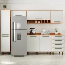 Cozinha Compacta 6 Peças 7 Portas 4 Gavetas Evolution Plus Cozinha Compacta 6 Peças 7 Portas 4 Gavetas Evolution Plus