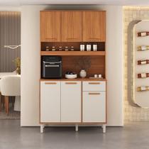 Cozinha Compacta 6 Portas 1 Gaveta 110cm com Nicho Itaflriz Itatiaia