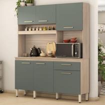 Cozinha Compacta 6 Portas 1 Gaveta Alamo Demobile