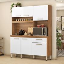 Cozinha Compacta 6 Portas 1 Gaveta Alamo